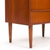 Deense Mid-Century vintage ladekast met 3 lades