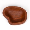 Organisch vormgegeven Deens teak vintage schaaltje