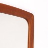 Zestiger jaren Deense vintage spiegel