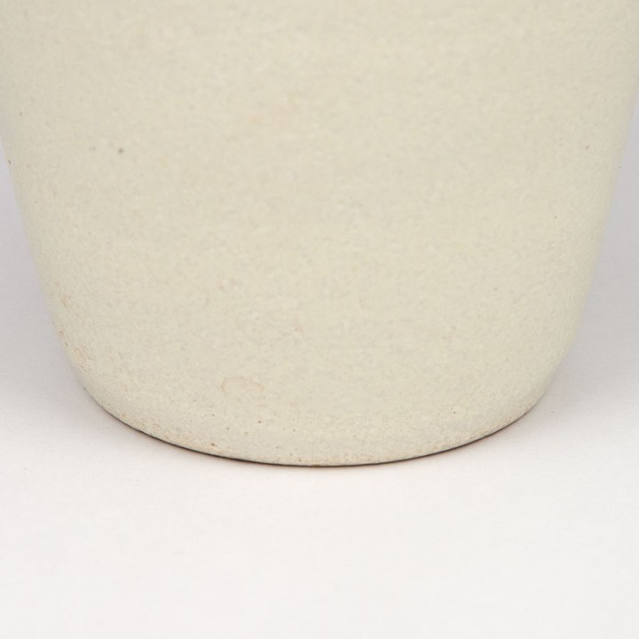 Soft yellow vintage Ravelli model 17-2 vase