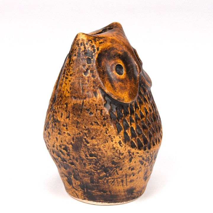 Vintage piggy bank from Bay ceramics in the shape of an owl