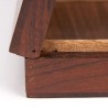 Teak vintage small storage box from the 1960s