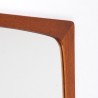 Danish Mid-Century vintage mirror with open compartment