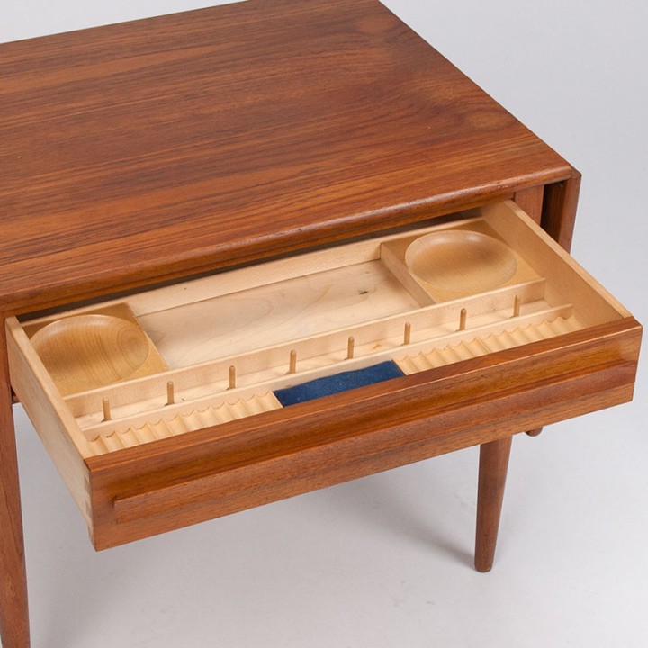 Johannes Andersen Mid-Century naaigerei tafeltje voor CFC