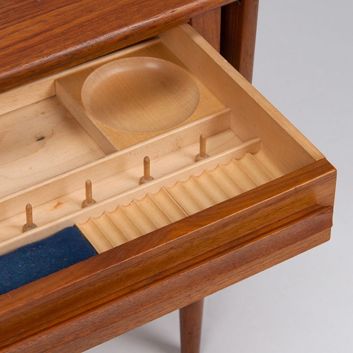 Johannes Andersen Mid-Century sewing table for CFC Silkeborg