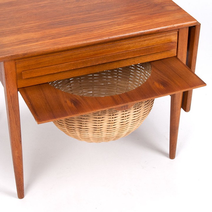Johannes Andersen Mid-Century sewing table for CFC Silkeborg