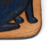 Vintage Danish design wall tile with cats by Hildegon ALS