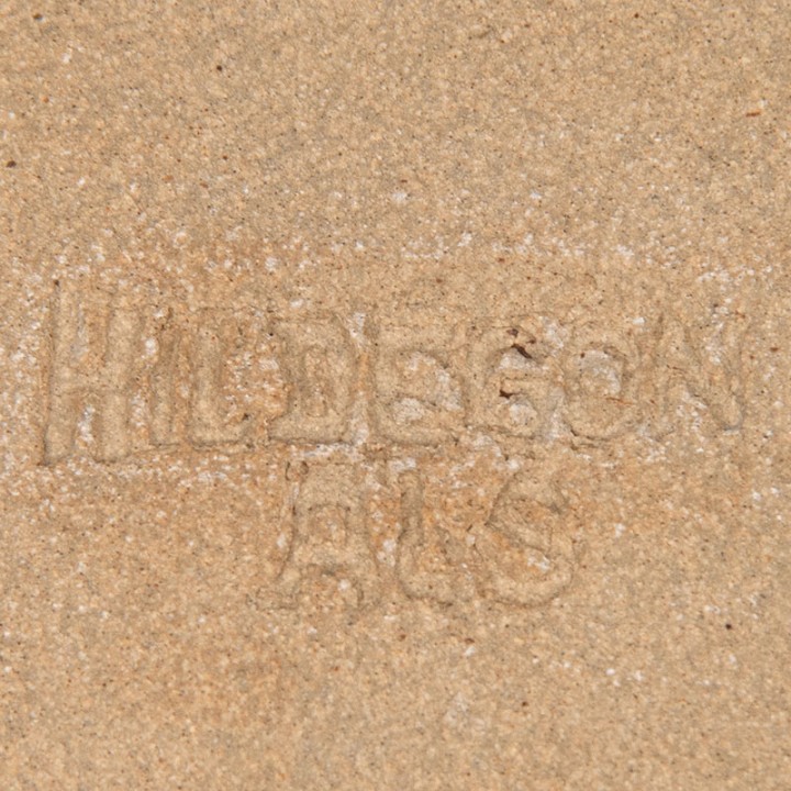 Wandtegel vintage Deens ontwerp met katten van Hildegon ALS