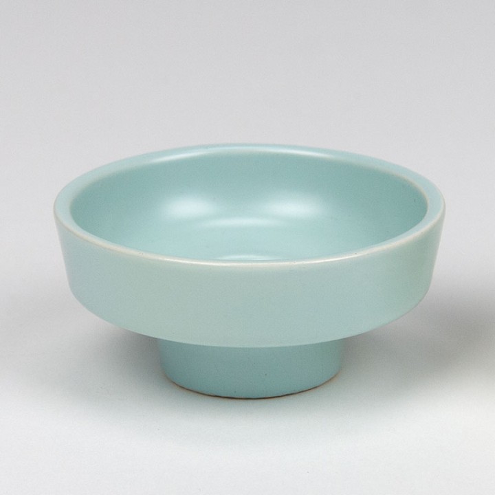 Set van 4 pastelkleurige vintage eierdopjes