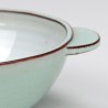 Zaalberg ceramic vintage green bowl