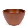 Large model Danish teak vintage serving bowl