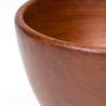 Groot model Deense teakhouten vintage serveerschaal
