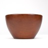Large model Danish teak vintage serving bowl