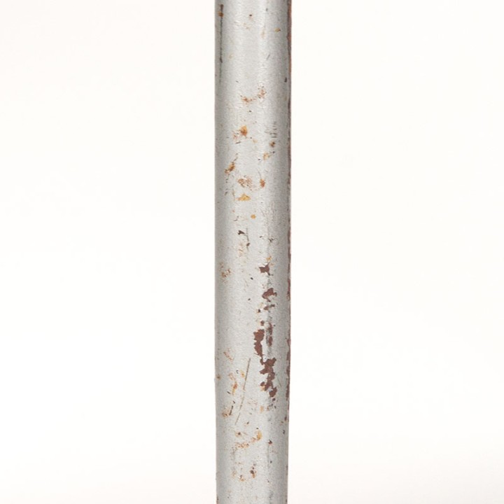 Set van 6 Deense Mid-Century industriële schoolstoelen