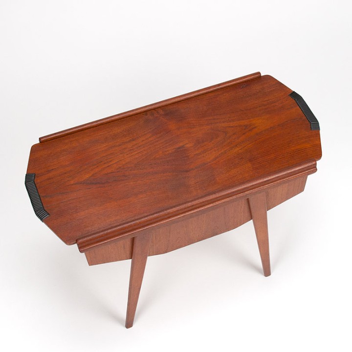 Mid-Century vintage Danish sewing table