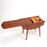 Naaigerei tafeltje Mid-Century vintage Deens model