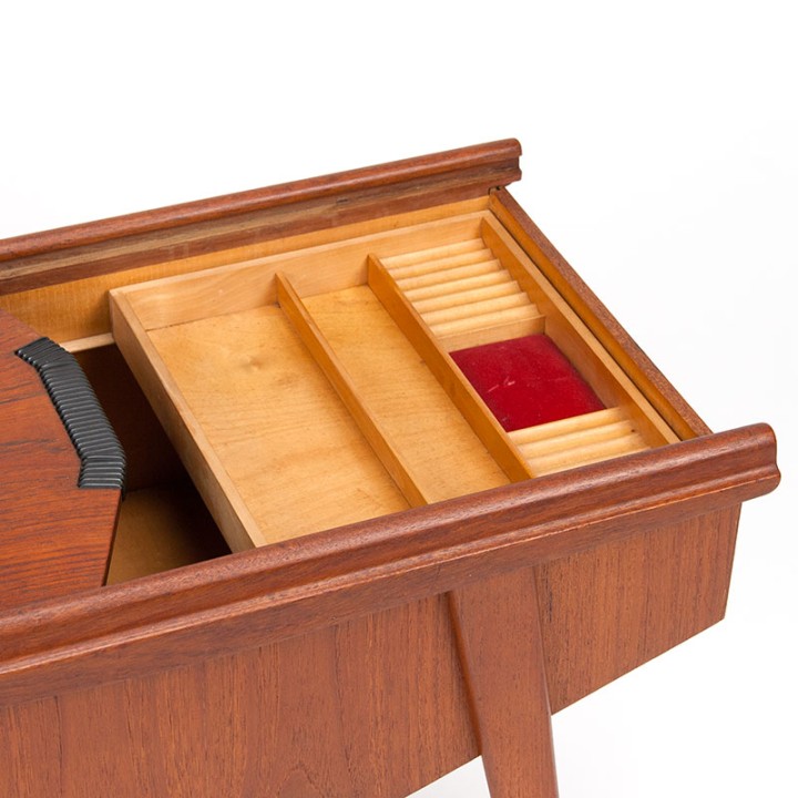 Mid-Century vintage Danish sewing table