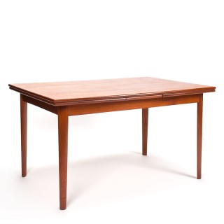 Mid-Century ES Møbler Deense uitschuifbare vintage eettafel