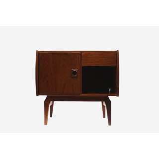 Klein kastje van teakhout - Retro Studio