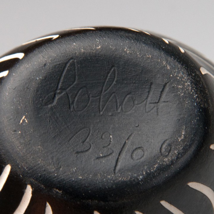 Elisabeth Loholt vintage klein keramiek vaasje