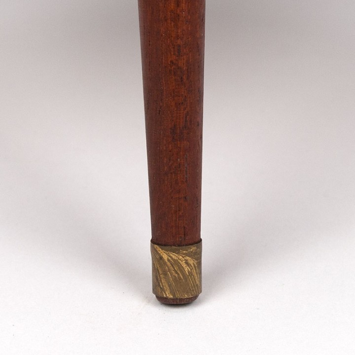 Mid-Century vintage teakhouten plantenbak op 3-poot