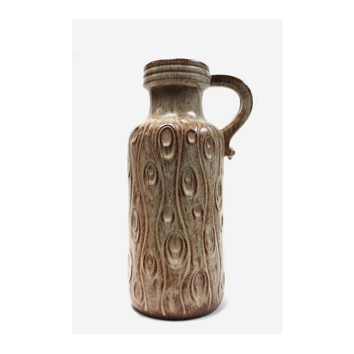 West-Germany vase light brown - Retro Studio