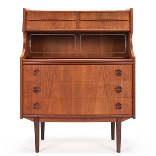Mid-Century Danish secretary furniture design by Gunnar Falsig