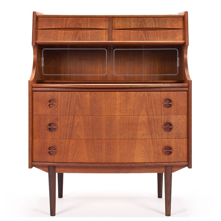 Mid-Century Danish secretary furniture design by Gunnar Falsig