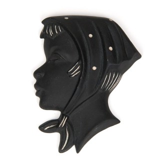 L'Ancora vintage ceramic small head