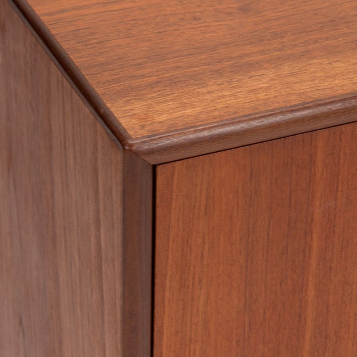 Mid-Century small bar cabinet in teak from the Aggersund