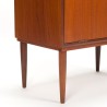 Mid-Century barkastje in teak uit de Aggersund Møbelfabrik