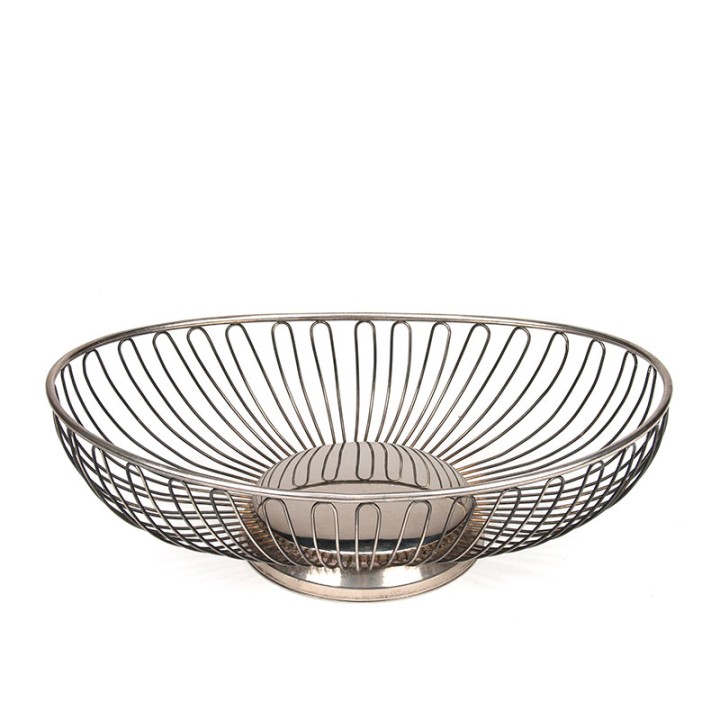 Metal vintage bread and/or fruit basket