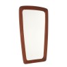 Small model Danish teak vintage mirror