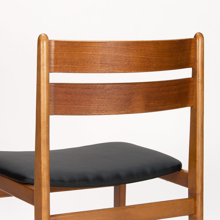 Dining table chair vintage Danish model