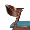 Rosewood model 32 Mid-Century chair Korup Stolefabrik