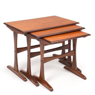 Mid-Century Modern Danish vintage nesting tables