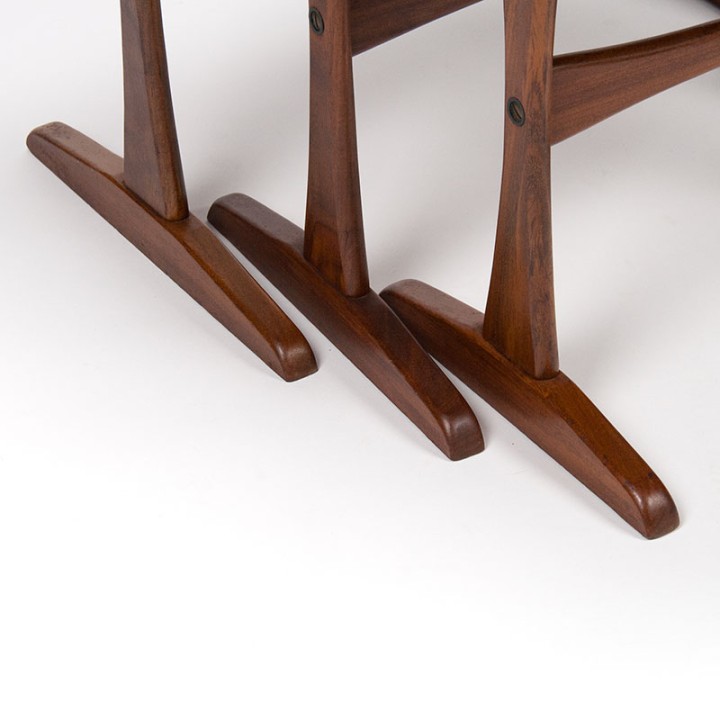 Mid-Century Modern Danish vintage nesting tables