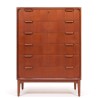 Large Mid-Century Modern Danish Vintage Chest of Drawers