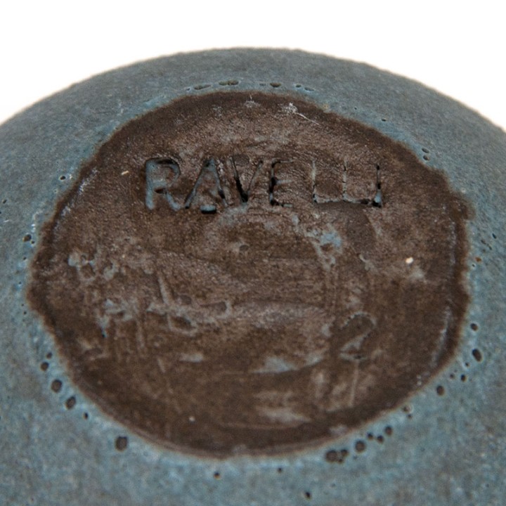 Miniature vase by Ravelli in grey/blue hue