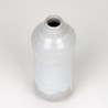 White glazed vintage vase from Mobach Utrecht