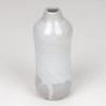 White glazed vintage vase from Mobach Utrecht