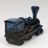 Blauw glazen vintage Avon stoomtrein/ locomotief