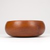 Serveer-/ fruitschaal vintage Mid-century in teak