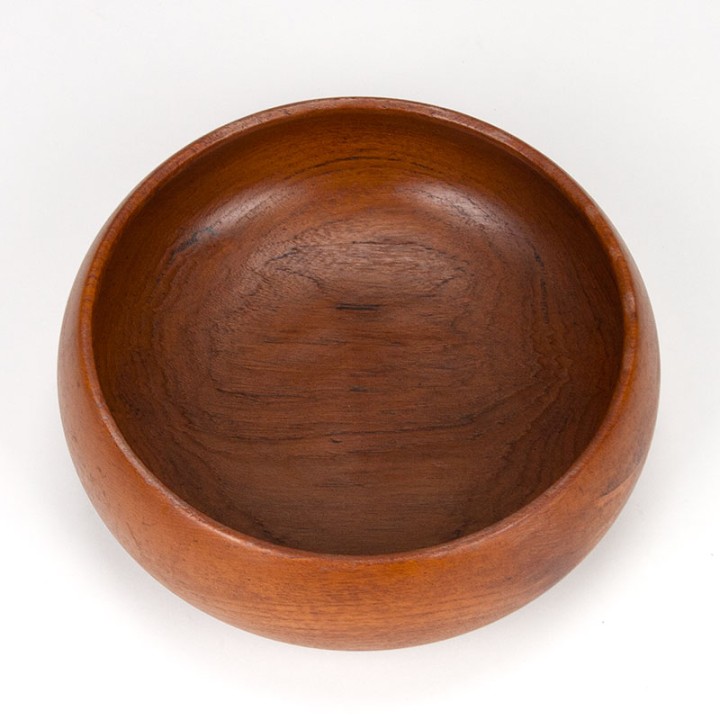 Vintage Mid-Century teak serving/ fruit bowl