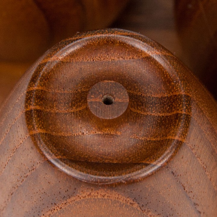 Wiggers Denmark vintage peper en zout stel in teak