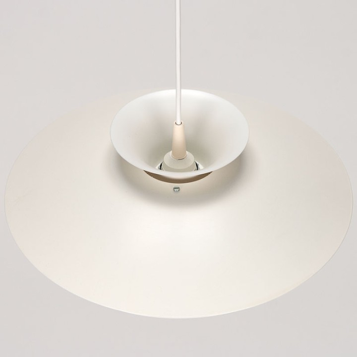 Danish Mid-Century metal vintage pendant lamp