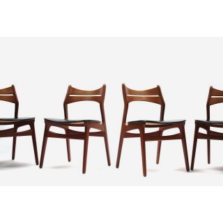 Erik Buck stoelen model 310 - Retro Studio