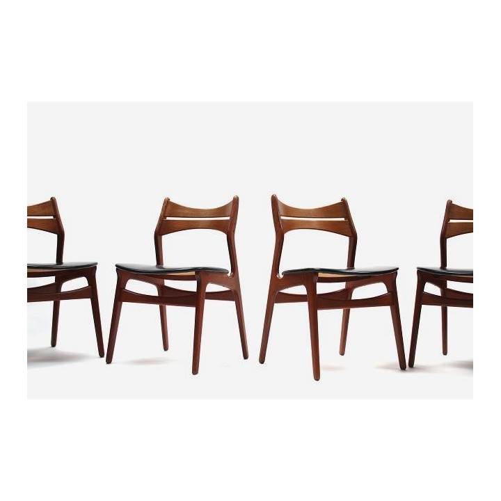 Erik Buck stoelen model 310 - Retro Studio