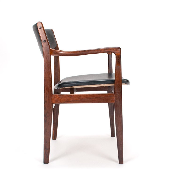 Godtfred H. Petersen Mid-Century Palissander bureaustoel