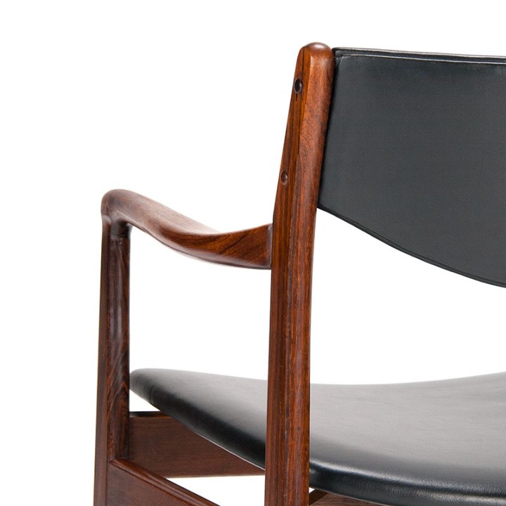 Godtfred H. Petersen Mid-Century Rosewood desk Chair